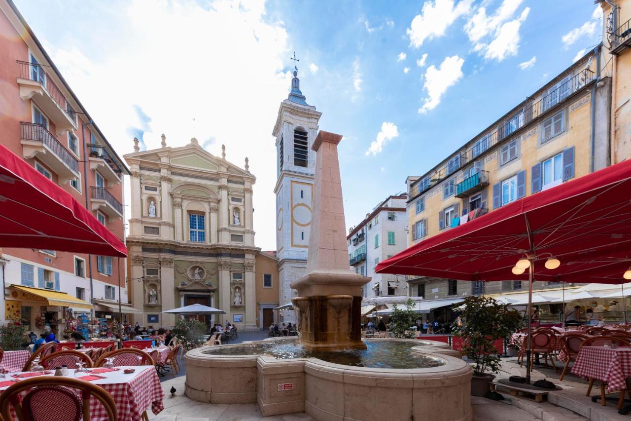 Spacious And Bright Flat Close To The Beach : Heart Of Old Nice Exterior photo